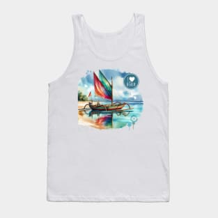 I Love The Beach Tank Top